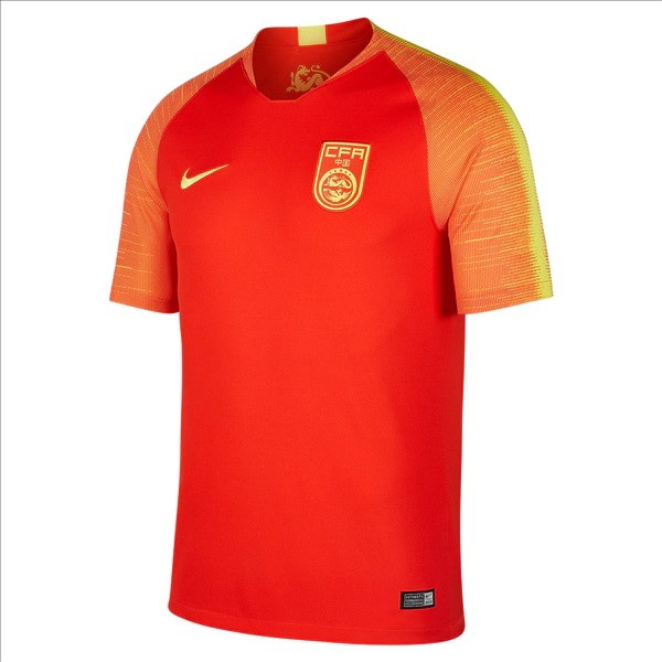 Camiseta China Replica Primera Ropa 2018 Rojo